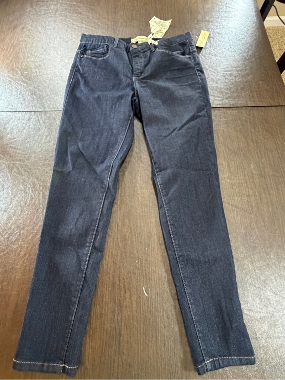 Democracy Dark Indigo Stretch Jeans Sz 8 NWT